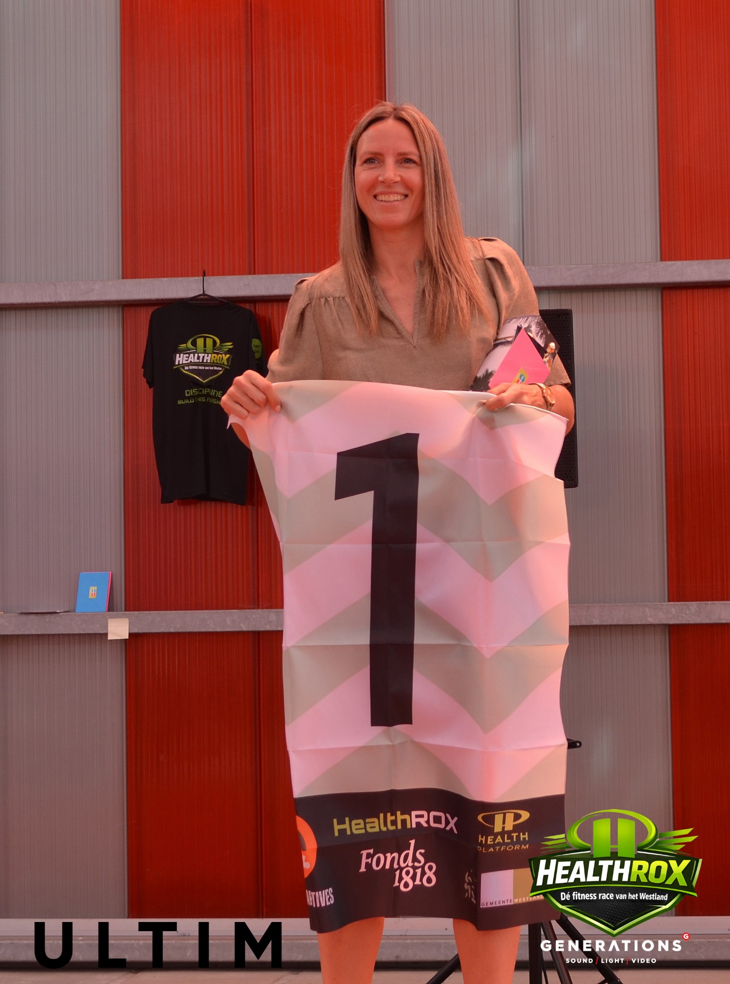 Atleet in actie tijdens HealthROX
